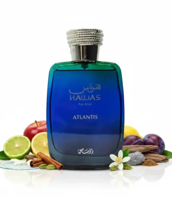 Notas olfativas del perfume Hawas Atlantis Rasasi