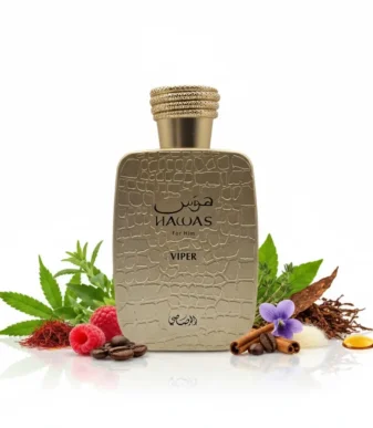 Notas olfativas del perfume Hawas Viper de Rasasi