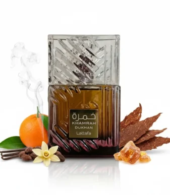 Lattafa Khamrah Dukhan 4 Khamrah Dukhan Lattafa Eau de Parfum con Notas olfativas