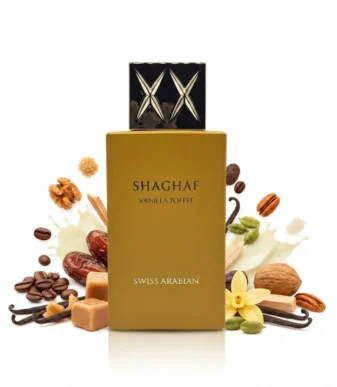 SHAGHAF Vanilla Toffee Swiss Arabian Notas olfativas del perfume SHAGHAF Vanilla Toffee Swiss Arabian