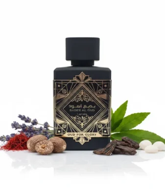 Notas olfativas del perfume Bade’e Al Oud Oud for Glory