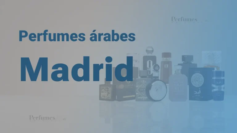 ¿Dónde comprar perfumes árabes en Madrid?