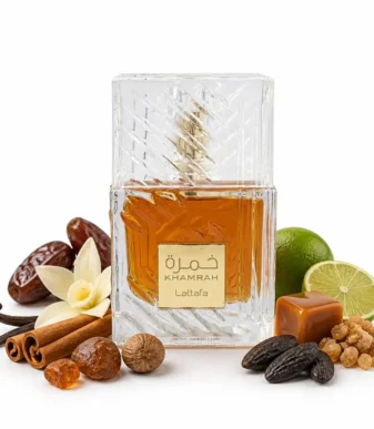 Notas olfativas del perfume Khamrah Lattafa
