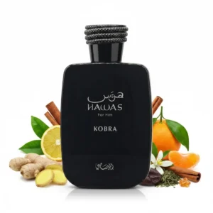 Notas del perfume Hawas Kobra Rasasi