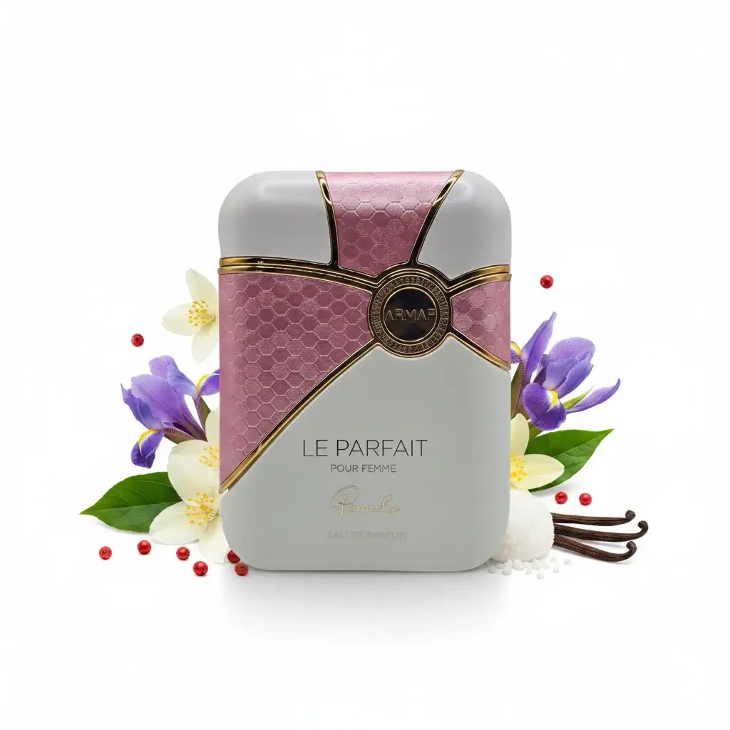 Notas olfativas del perfume Le Parfait Pour Femme Panache Armaf EDP 100 ml